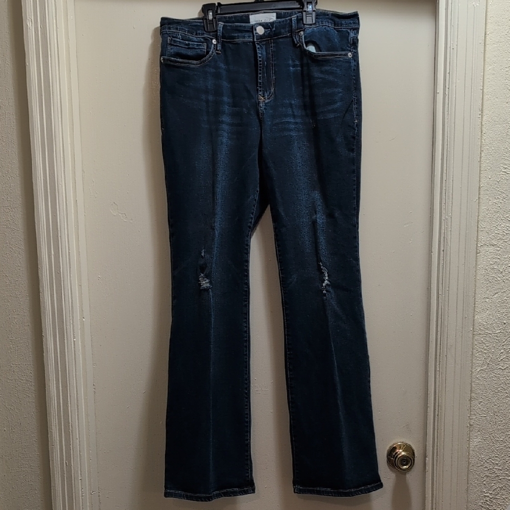 Dear John Dark Indigo Boot Cut Jeans